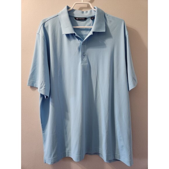 Cutter And Buck Polo XL New With Tag With Desjardins Logo On Sleeve - Picture 1 of 10